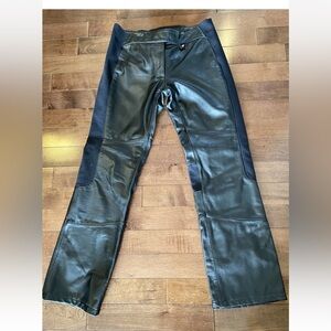 Joe Rocket Leather Racing Bike Women’s Pants Size 10 M Genuine Leather